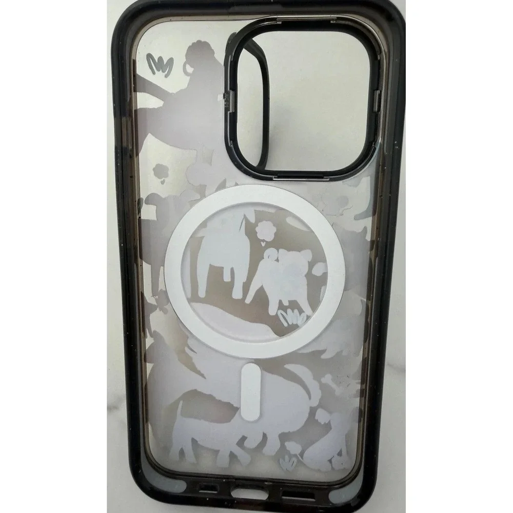 CASETiFY Dog Park iPhone 13 Pro Impact Ring Stand MagSafe Case Kickstand